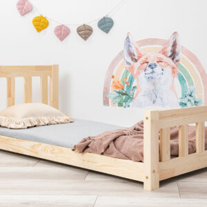 Auf dem Foto: Kinderbett Topo 160x80cm - Montessori Bodenbett