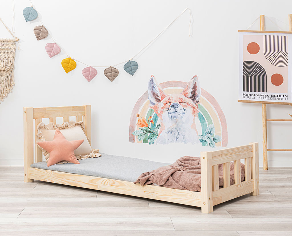 Kinderbett Topo 160x80cm - Montessori Bodenbett